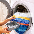 SEMAXE Bath Towel Set of 8 Include 2 Bath Towels, 2 Hand Towels, 4 Washcloths - Image 6
