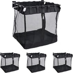 4Pcs Large Slatwall Baskets Mesh Slatwall Baskets by zjdbset