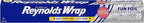 Reynolds Wrap Fun Foil, Embossed Aluminum Foil Roll, Features a Limited-Edition by ReynoldsConsumerProducts
