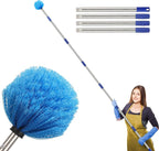 Cobweb Duster with Extension Pole, 10 FT Long Duster by COCONUT