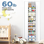 Over The Door Organizer, 8 Shelf Door Hanging Organizers - Image 5