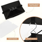 STORAGE MANIAC 2-Shelf Hanging Closet Organizer, Cloth Hanging Closet Shelf - Image 5