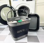 SAMMART 38L Collapsible Plastic Laundry Basket - Image 2