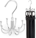 ZEDODIER Belt Hanger, 4 Pack Rotatable Belt Rack Closet Accessories Organizer by ZEDODIER