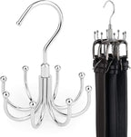 ZEDODIER Belt Hanger, 4 Pack Rotatable Belt Rack Closet Accessories Organizer by ZEDODIER