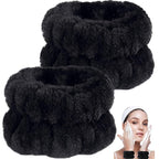 2pcs Wrist Bands for Washing Face, Microfiber Face Washing Wristbands, Arm by Taocar
