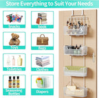HapiRm Over Door Organizer Storage - Image 7