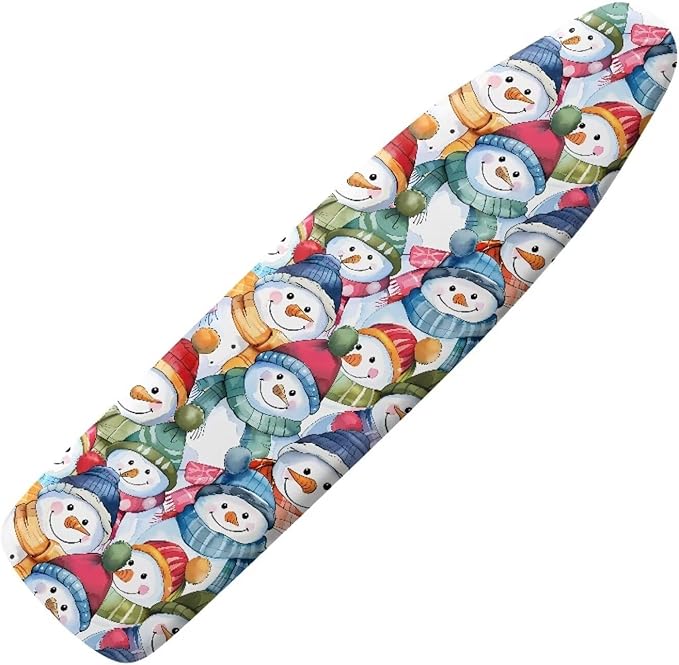 Snowman Puzzle Ironing Board Cover by Unknown