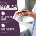 DAN RIVER 12 Pack Wash Cloths for Showering - Image 3