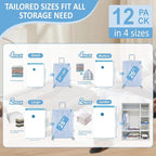 Cozy Essential Travel Vacuum Storage Bags - Image 4