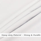 Cotton Canvas Laundry Bag with Handles & Drawstring Straps, Heavy Duty Extra - Image 5