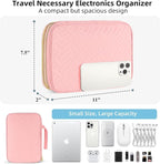 Electronics Organizer Travel Case, Charger Bag Cord Organizer Travel, - Image 4