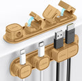 6 Pack Magnetic Cable Clips, Laitver Cord Organizer Holder Strong Adhesive Desk by Unknown