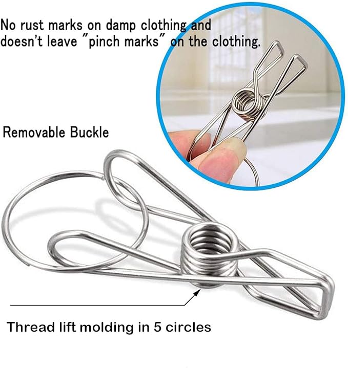 CenYouful Stainless Steel Round Hanging Drying Rack - Image 6