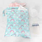 Bumkins Waterproof Wet Dry Bag for Baby, Swim Suit, Cloth Diaper, Pump Parts - Image 3