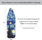 Starry Night Ironing Board Cover and Pad Standard Size Van Gogh Padded Table - Image 6