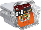 8x8 Aluminum Pans with Lids by Unknown