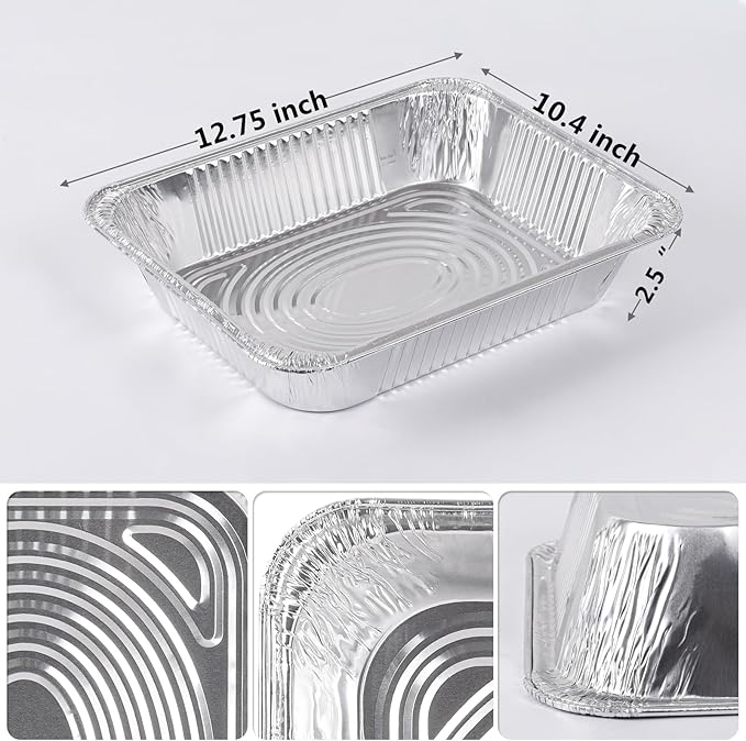 9x13 Inch Disposable Aluminum Pans - Image 4