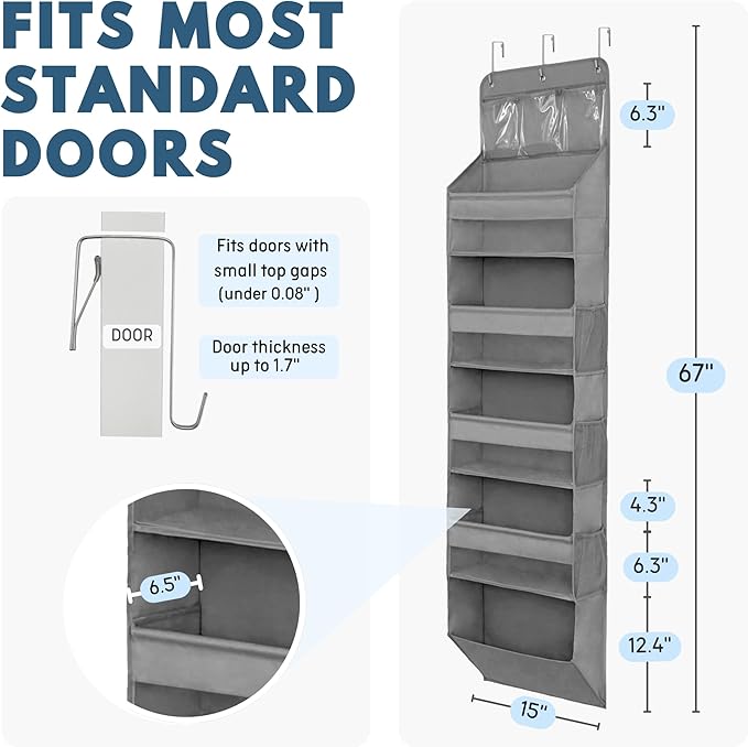 Over The Door Organizer Hanging - Image 2