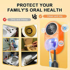 Toothbrush Holder and Cleaner Razor Holder/Dryer Light Cleaning and Air Drying - Image 4