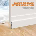 Holikme Door Draft Stopper Under Door Draft Blocker Insulator Doors Sweep - Image 2