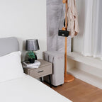Slim Laundry Hamper with Lid and Wheels, Small Rolling Laundry Basket with - Image 2