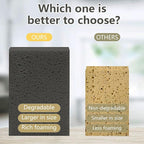 Cellulose Sponges, Large Size 4" x 6" x 1" - Image 9