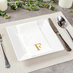 Luxenap 15.8 X 7.9 Inch Linen-Feel Guest Towels, 50 Lettered Hand Towels - Image 7