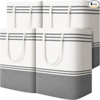 4 Pack Large Laundry Baskets, Laundry Hampers, Freestanding Waterproof by EpicTotes