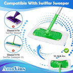 5 Pack Reusable 100% Cotton Mop Pads Compatible - Image 2