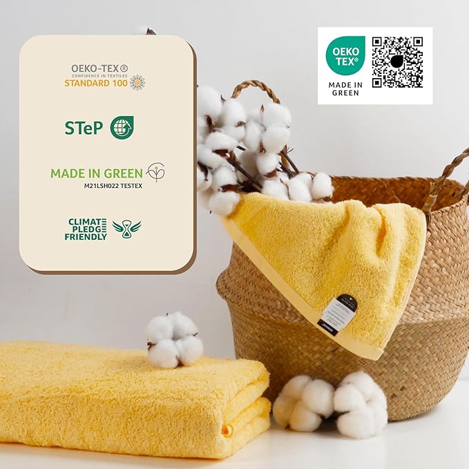SEMAXE 4-Pack Luxury Bath Towels - Image 3