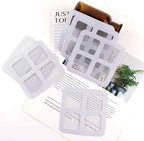 20 Pack Disposable Shower Drain Cover Hair Catcher 4" X 4" Shower Drain Mesh - Image 7