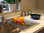 Ahyuan Roll up Dish Drying Rack Over The Sink Kitchen Roll up Sink Drying Rack - Image 6
