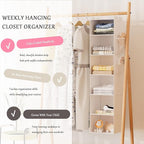 VERONLY Hanging Closet Organizer and Storage - Image 3