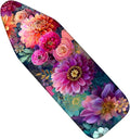 Nuxovilar Colorful Floral Pattern Ironing Board Cover, 15×54 inch, Fits Most by Nuxovilar