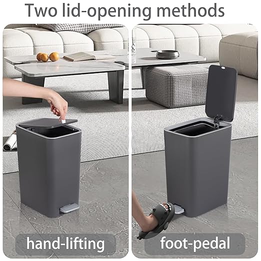 rejomiik Small Bathroom Trash Can - Image 3