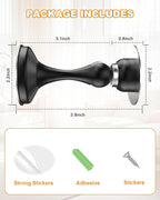 Crosize Magnetic Door Stoppers 8 Pack, Stainless Steel Door Stops - Image 5