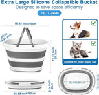 28L Large Collapsible Mop Bucket - Image 2