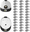 36 Pack Adhesive Hat Hooks for Wall, Super Strong Hat Rack for Baseball Caps by Niunuerga