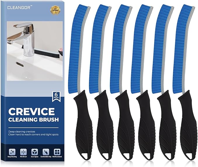 Crevice Cleaning Brushes, Cleaner Scrub Brush Tool by Cleangor