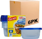 Glad GladWare Soup & Salad Food Storage Containers by GladTrashFoodStorage