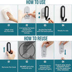 TAILI Damage-Free Hanging Metal Hooks - Image 8