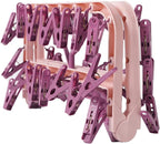 Clothes Drying Racks Foldable Clip Hangers Plastic - Image 5