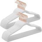 SONGMICS Slim Velvet Hangers, Non-Slip Clothes Hangers by SONGMICSbySONGMICSHOME