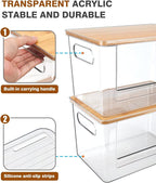 Trash Bag Dispenser 2 Pack, Acrylic Garbage Bags Dispenser - Image 3