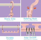 Wonder Hanger Max 10-Pack Space Saving Hangers, Reinforced Hooks Swivels 360° - Image 3