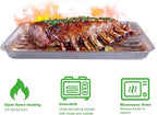 CYEAH 20 Pcs Aluminum Foil Pans, 16 x 12 in Large Aluminum Pans, Aluminum - Image 4