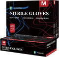 PROMEDIX P Nitrile Disposable Gloves, 4mil-100 Count, Gloves Disposable Latex by PROMEDIXP