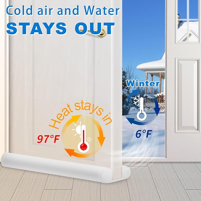 MAXTID Under Door Draft Stopper Cold Air Blocker - Image 3