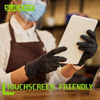 Disposable Nitrile Gloves, 4 Mil Latex-Free Powder-Free Industrial Gloves - Image 2